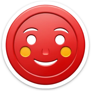 Vreau un emoji cu stop  sticker