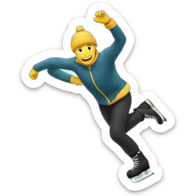 Patinoire sticker