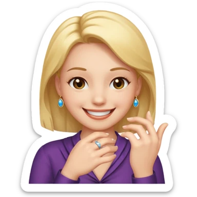 Make a emoji were it means i want you to be my gf sticker