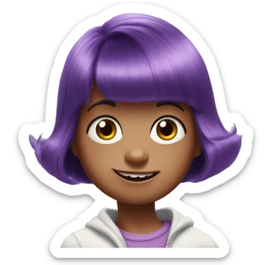 Boo from monsters inc sticker