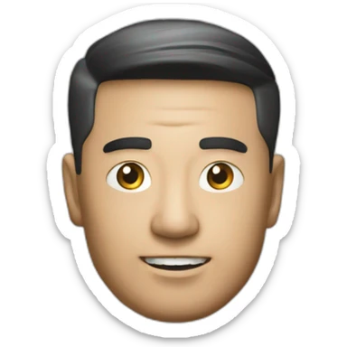 A movie poster about North Korea propaganda  sticker