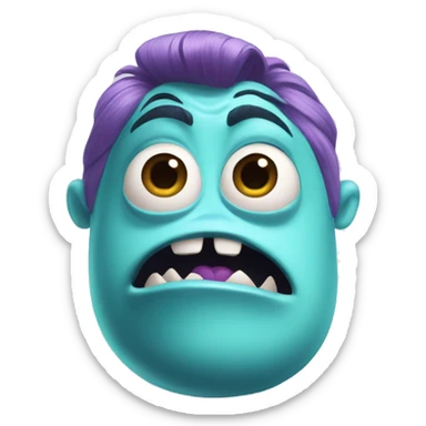 boo from monsters inc sticker