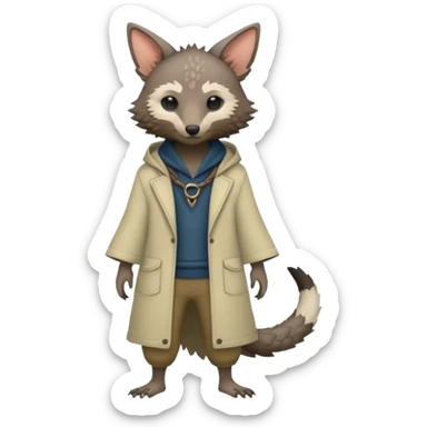 Modern Vernid-Trico-species by LiLaiRa full body sticker