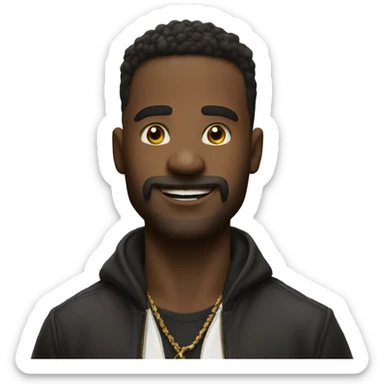 I am the hype i am the showman I fight in thee light sticker