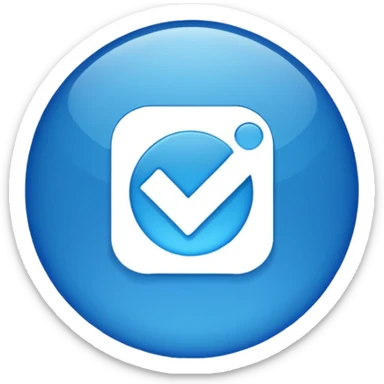 Instagram Blue Tik sticker