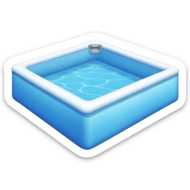 Wadding pool sticker
