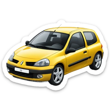 Renault clio 2 sticker