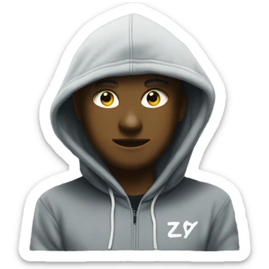 Black Stussy Nike hoodie  sticker