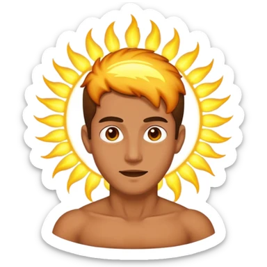 A man with Aura sticker