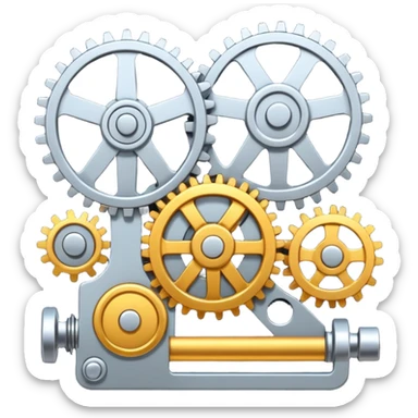 Mécanisme en mécanique sticker