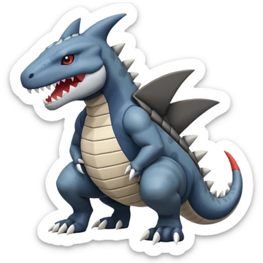 Amaura-Garchomp-Gabite-Aggron-Pokémon (full body) sticker