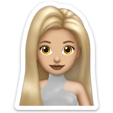Lady Gaga mixed with Ariana Grande sticker
