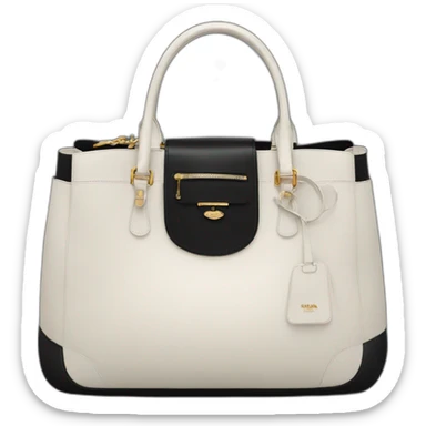 prada bag black sticker