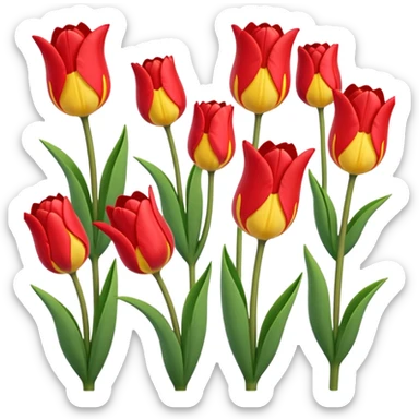 Tulipanes  sticker