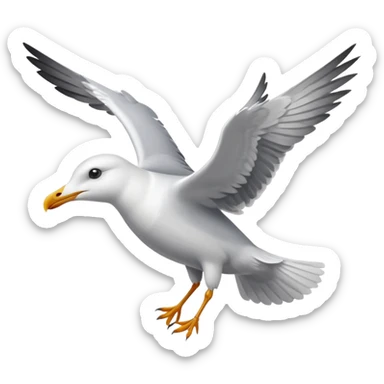 Seagulls sticker