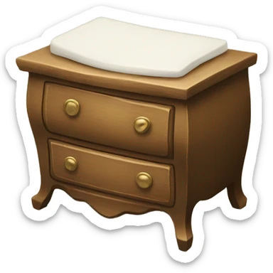 Commode sticker