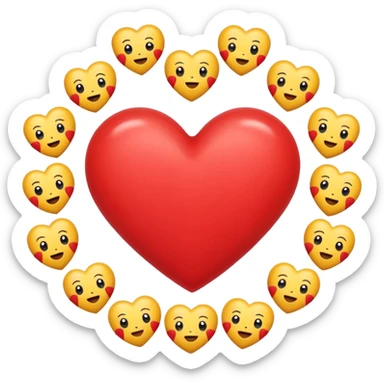 Romantic animated sticker
Heart in the center ❤️
Cute emojis around 😗😏🥰😍👨‍❤️‍👨😘😚
Fancy Persian text:
نازنین هیچوقت ولت نمی‌کنم
Soft animation, love style sticker