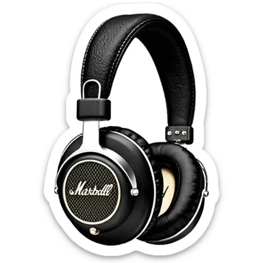  накладных наушников в стиле Marshall.

Узнаваемая форма квадртаных чашек Marshall, аккуратные швы, мягкие амбушюры, прочное оголовье.
Логотип Marshall на чашках, выполненный в фирменном стиле.

 sticker