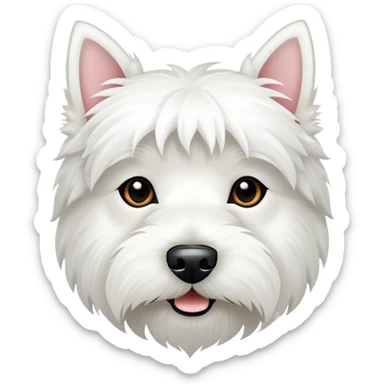 West Highland White Terrier sticker