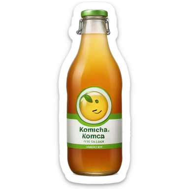 Kombucha sticker
