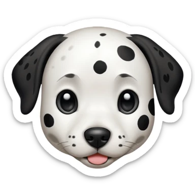 Dalmatian Dog sticker