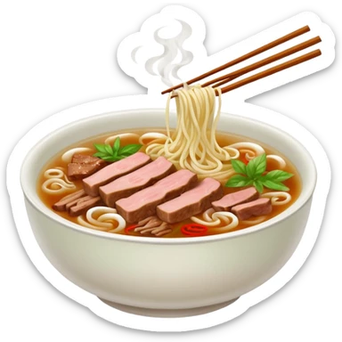 pho vietnamese sticker