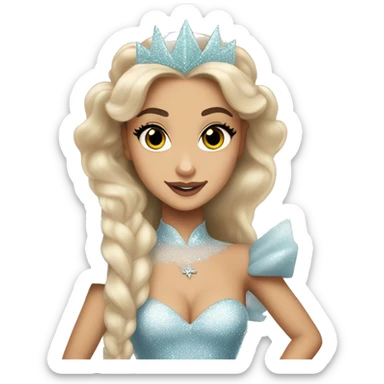 Ariana Grande as Glinda from Wicked sticker