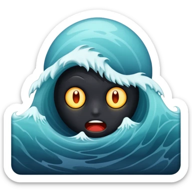 Terror - extreme fear, more intense than regular fear sticker