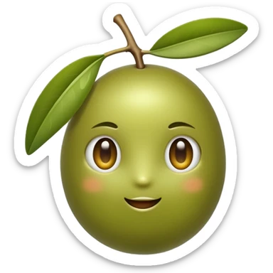cute olive sticker