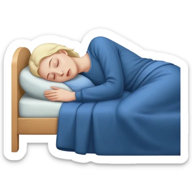 dormir debout  sticker