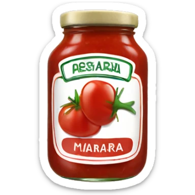 Marinara sauce  sticker