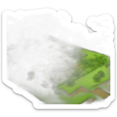 Land in acres sticker