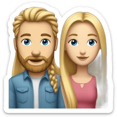 couple-consisting-of-a-white-girl-with-really-long-brown-straight-hair,-taller-white-man-with-blonde-hair-blue-eyes-and-beard sticker