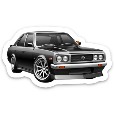 nissan laurel c35 escape sticker
