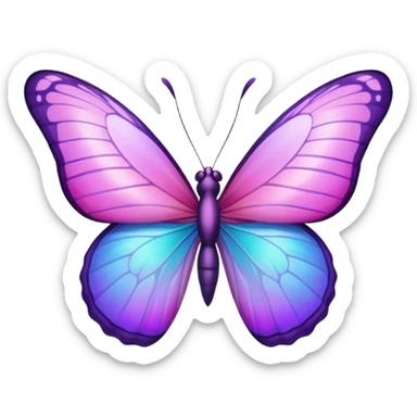 The butterfly feeling in your stomach sticker