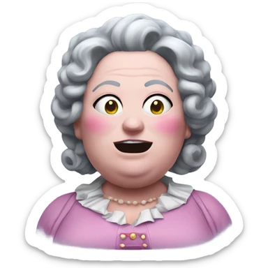 Fat villain Big Mom Charlotte Linlin sticker