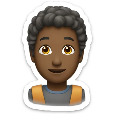 Un jeune habillé comme un vieux  sticker