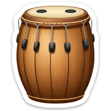 Create a instrument of tabla emoji sticker