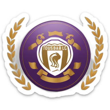Logo toulouse football club sticker