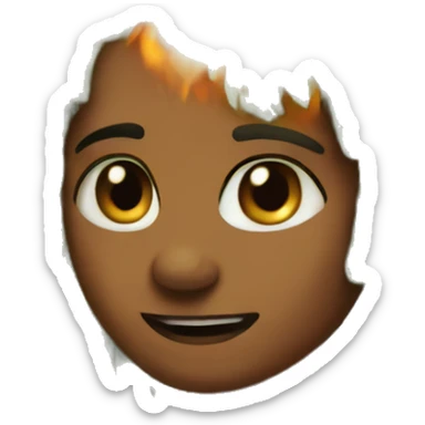 Amazon rainforest on fire  sticker