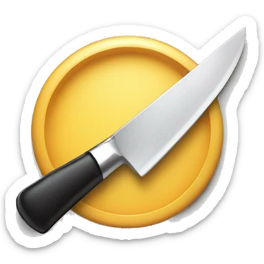 Chefs knife  sticker