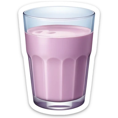 mauve mute milk sticker