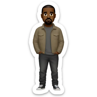 Kanye west sticker