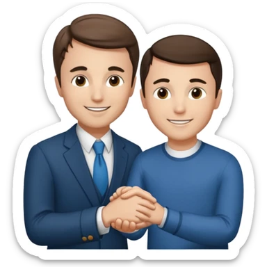 charlie kirk realise qui tient la main a philemon archeveuqe sticker