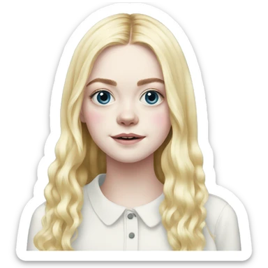 elle fanning  sticker