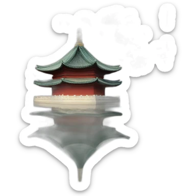 Giant Wild Goose Pagoda sticker