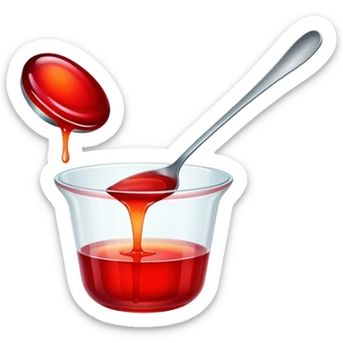 a spoonful of jelly sticker