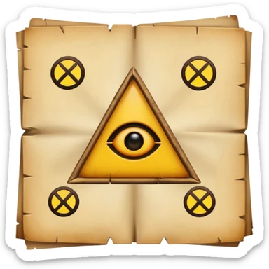 mystery secret sticker