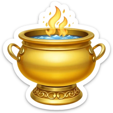 golden Cauldron sticker