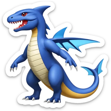Latios-Garchomp-Gabite-Amaura-Salandit-Helioptile-fusion (full body) sticker